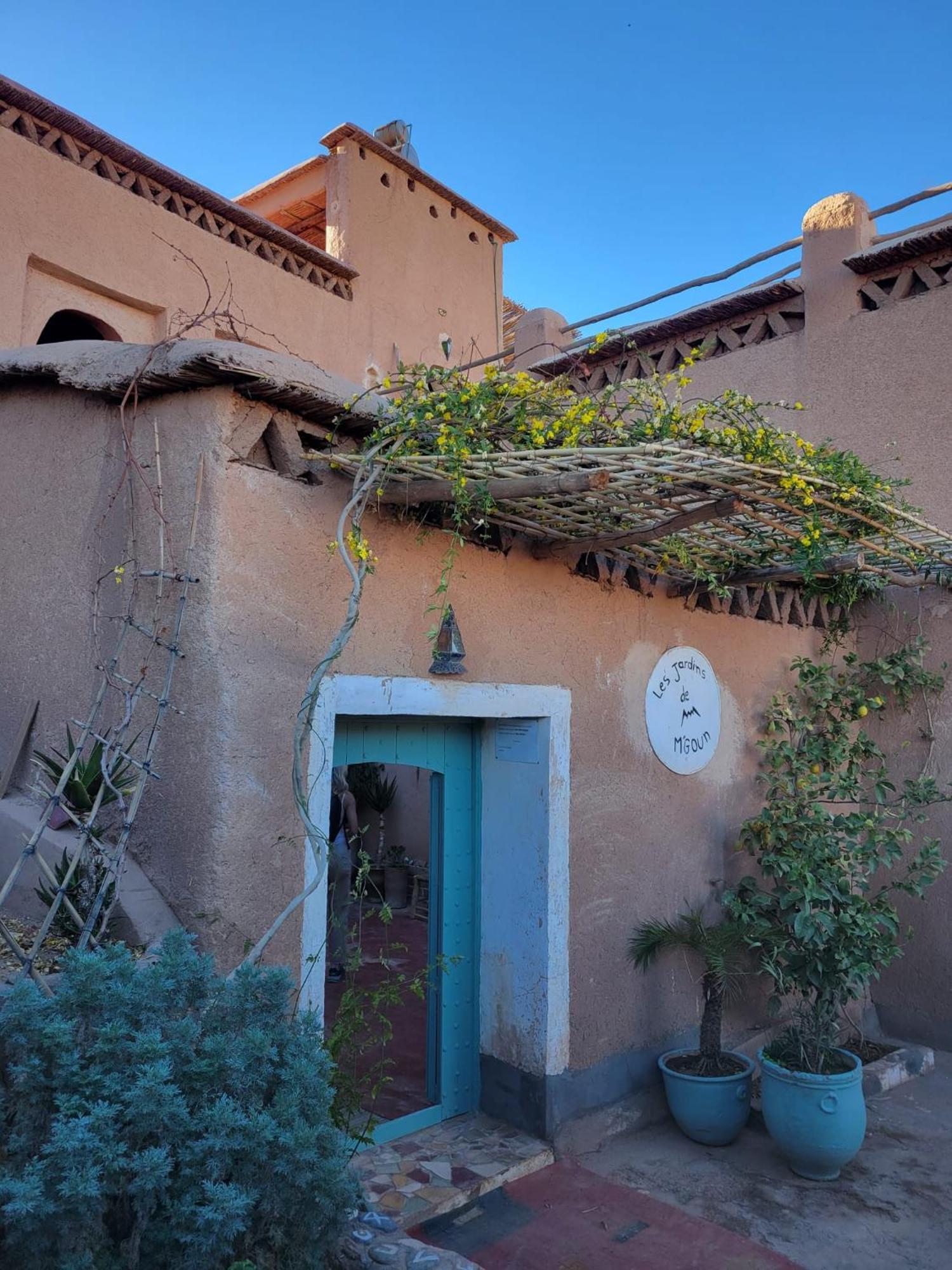 Bed and Breakfast Les Jardins Du M'Goun Kelaat-M'Gouna Exteriér fotografie